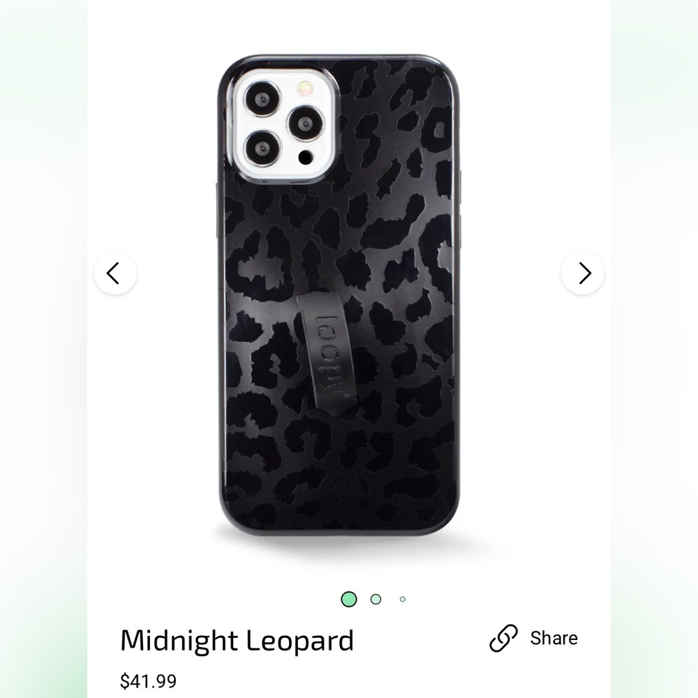 Midnight leopard loopy case - Picture 4 of 4